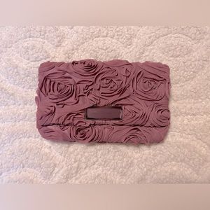 NWOT BCBG Rosette Clutch
